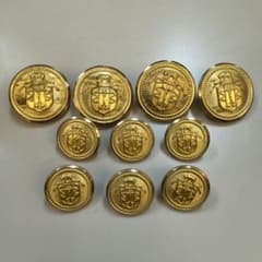 J.press ジェイプレス　金ボタン　大小サイズ　10個セットのサムネイル