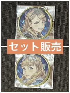 人狼ジャッジメント ホログラム 缶バッジ サンドラ ジェシカ SP1