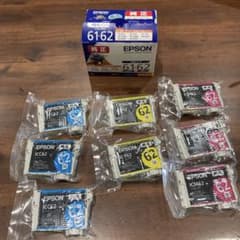 EPSON IC62 インクカートリッジ8個セットのサムネイル