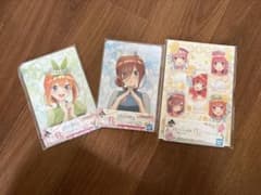 五等分の花嫁 一番くじ 中野三玖 中野四葉 イラストボード ブックボードのサムネイル