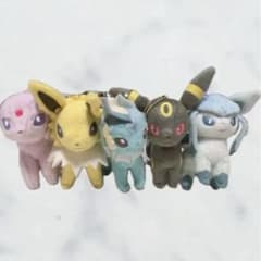 ポケモン ぬいぐるみマスコット 5点セット バラ売りok！のサムネイル