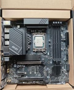Intel Core i5-12400F MSI PRO B760M-A セット - メルカリ