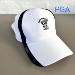 PGA AUTHENTIC キャップ　白　ハワイ