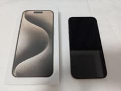 けんぞー様【美品】【+保証有】iPhone 15 Pro ナチュラルチタニウムのサムネイル