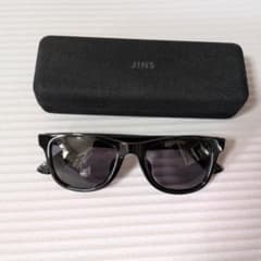 JINS サングラス ブラック 専用ケース付きのサムネイル