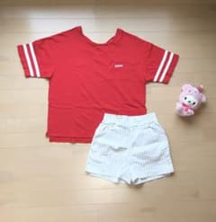 repipi Tシャツ&ショートパンツ　150のサムネイル