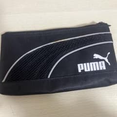 PUMA メッシュパネル付き黒色筆箱のサムネイル