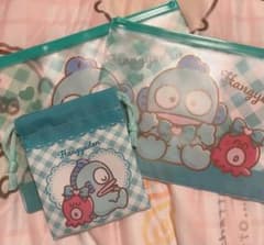 ハンギョドン プチ巾着 ファスナーケース3点セットのサムネイル