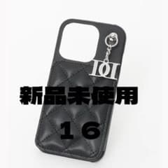 Darich♡新品キルティングミラーDDチャームiPhoneケース【16