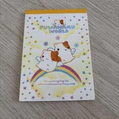 Q-LIA FUWAHAMU WORLD メモ帳 ハムスター平成レトロ 当時物 - メルカリ