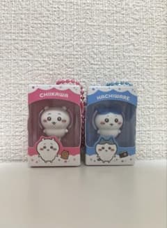 ちいかわ ハチワレ ミニフィギュア キーホルダー 2点セット チョコボックスのサムネイル
