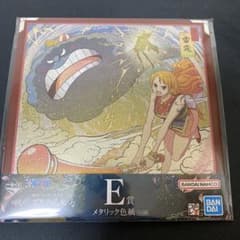 이치 반 쿠지 원피스 ex 도전! 百花繚乱鬼ヶ島 E 상 메탈릭 색지 나미