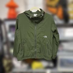 THE NORTH FACE コンパクトジャケットオリーブグリーン - メルカリ