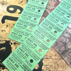 ヴィンテージ【入場チケット】【30枚】海外チケット(ロールチケット