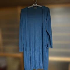 POTION N°(18)（ポーション エヌ）長袖カーディガン ブルー