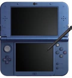 【箱無し】美品 NEW3DSLL 本体 メタリックブルーのサムネイル