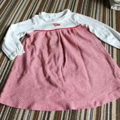 とんちゃん様 専用☆ファミリア ワンピース 90のサムネイル