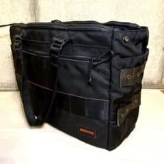 BRIEFING ワイドプロテクション トートバッグ ブラック USA製 美品のサムネイル