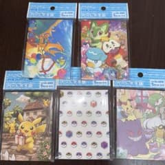 ポケモンカードポチ袋 新品未開封 5種 お年玉のサムネイル