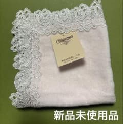 チカザワレースハンカチ　ハートフラワー(ピンク)のサムネイル