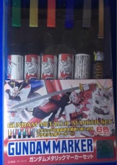 ガンダムメタリックマーカーセットのサムネイル