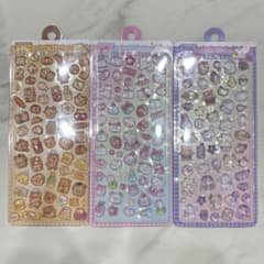 inamazy 3D Shaker sticker 3枚セット シール ボンボンのサムネイル