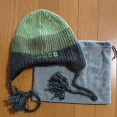 BURTON スノーボード用ニット帽とネックウォーマーのサムネイル