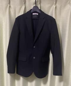 ★ジャーナルスタンダード&KANTIAN★2ボタン黒ジャケットL★ストレッチ◎のサムネイル