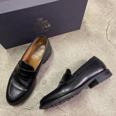 Berwick 1707 5260BCDA コインローファー ブラック 25㎝ - メルカリ