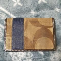 メンズ  coachカード入れのサムネイル