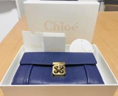 【お値下げ】美品！Chloe クロエ　長財布(パープル)のサムネイル
