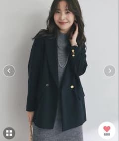 ラブティックボンボン メタル釦ダブルジャケット - メルカリ