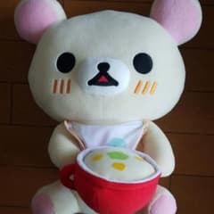 코리락쿠마 봉제인형 숲에서 먼지 곰 XL