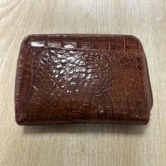 クロコダイルレザー コインケース ブラウンのサムネイル