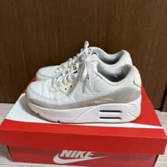NIKE Air Max 90 ホワイト/グレー スニーカーのサムネイル