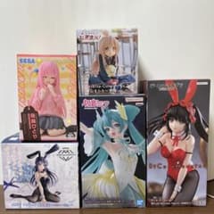 [説明欄要確認] プライズフィギュア 5体 まとめ売り