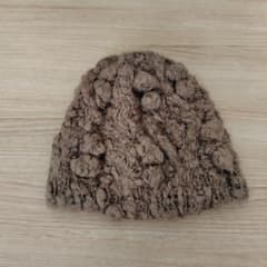 CABOURG ニット帽 ブラウン　WOOL、アンゴラのサムネイル