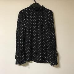 ☆プチハイネックドットブラウス☆のサムネイル