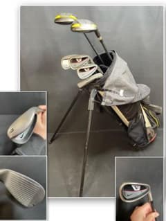 良品 ナイキ SQ TW ジュニアゴルフセット タイガーウッズモデル 01101