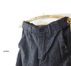 orSlow フレンチワークパンツ ウール ヘリンボーン M