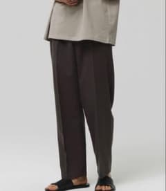 WYM LIDNM PE/RAYON RELAX PANTS ブラウン /Sのサムネイル