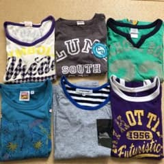 値下げ☆まとめ売り　男の子 120Tシャツ&タンクトップのサムネイル