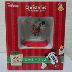 【ミッキーマウス スノードーム】ディズニー クリスマスオーナメントくじのサムネイル