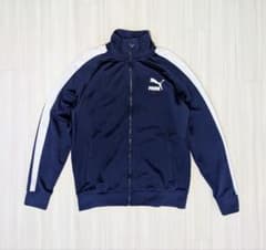PUMA プーマ アイコニックT7トラックジャケット XL ネイビー