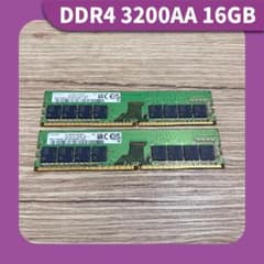 SAMSUNG】 DDR4-3200AA 16GB メモリ2枚セット計32GB - メルカリ