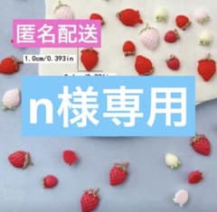 ネイルパーツ いちご 3D デコパーツ 苺 ストロベリーのサムネイル