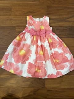 美品】Gymboree 花柄ワンピース 2T ピンク95センチ - メルカリ