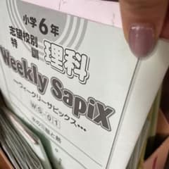 SAPIX WeeklySapix 6年 志望校別特訓 理科 36回分 - メルカリ