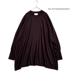 センソユニコ Lucruca ドット デニム ロング シャツ ワンピース