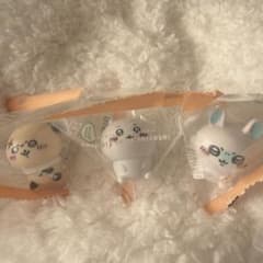 ちいかわ ♥ モモンガ♥ラッコ♥ インテリアミニフィギュア　3つセットのサムネイル